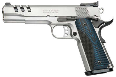 Handguns Smith&Wesson 1911 45ACP S&W PC 1911 45ACP 5" STS 8RD AS G10 • Model: 1911